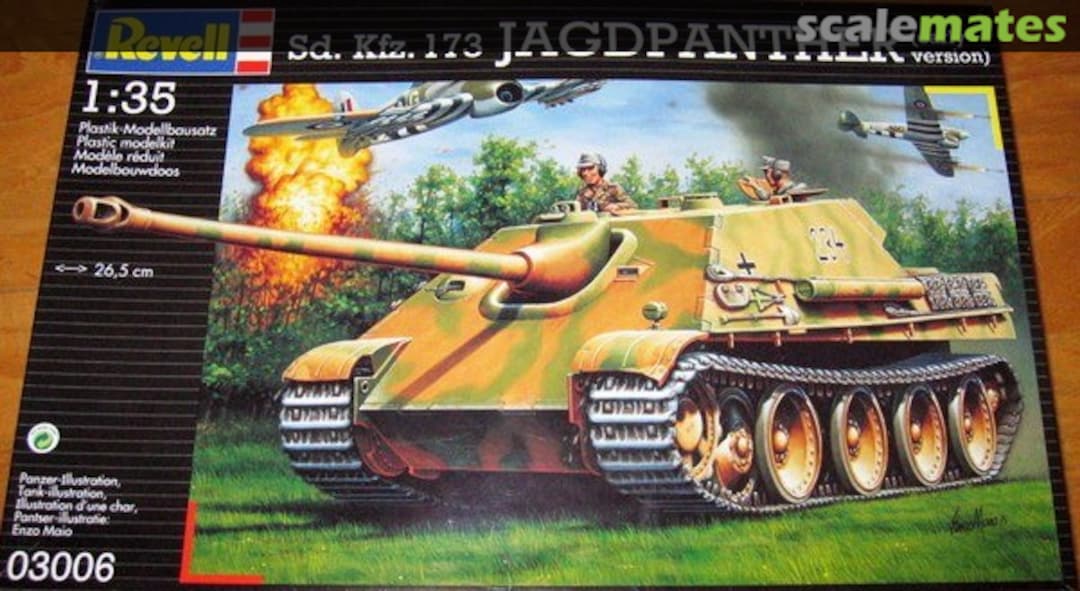 Boxart Jagdpanther 03006 Revell