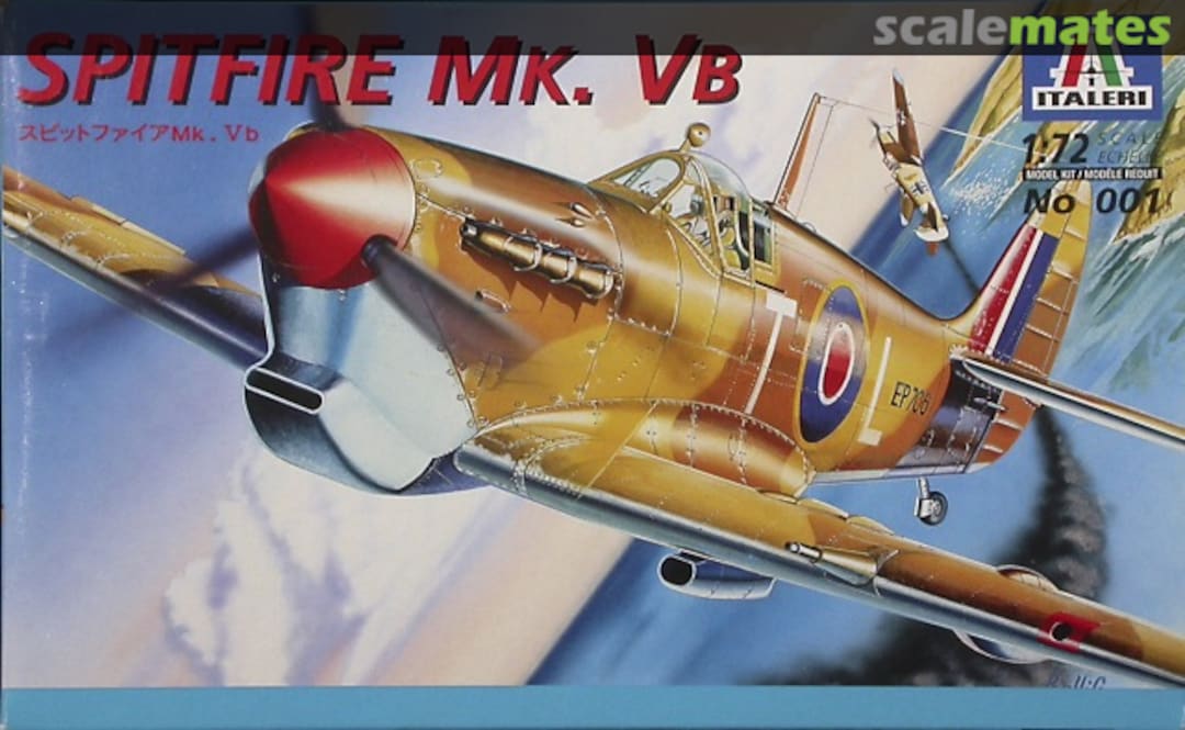 Boxart Supermarine Spitfire Mk.Vb 001 Italeri