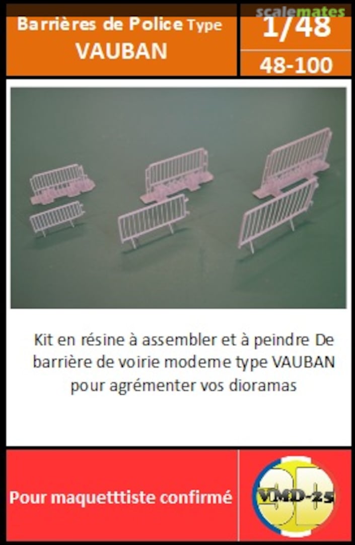 Boxart barrière de police type vauban x6 48-100 VMD25_3D