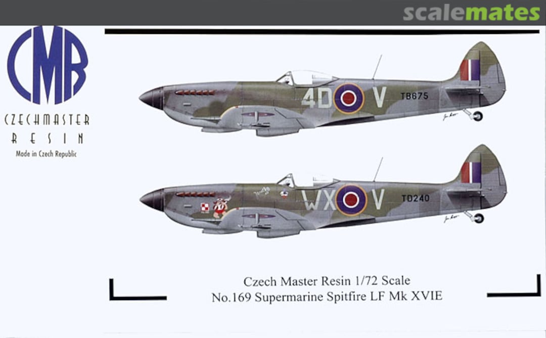 Boxart Supermarine Spitfire LF Mk.XVIE 1169 CMR