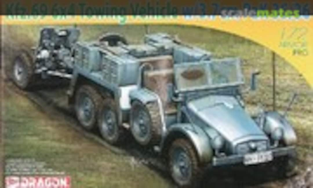 1:72 Kfz. 69 Protzkraftwagen Krupp L2H143 &amp; 3,7cm Pak 35/36 (Dragon 7419)