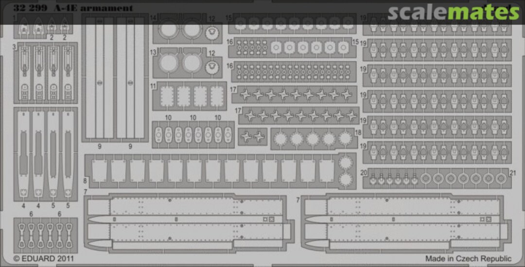 Boxart A-4E armament 32299 Eduard