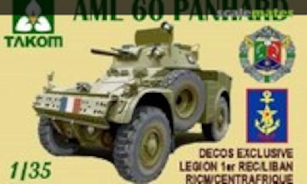 1:35 AML-60 édition spéciale ARMEE FRANCAISE (Takom 2084 S)