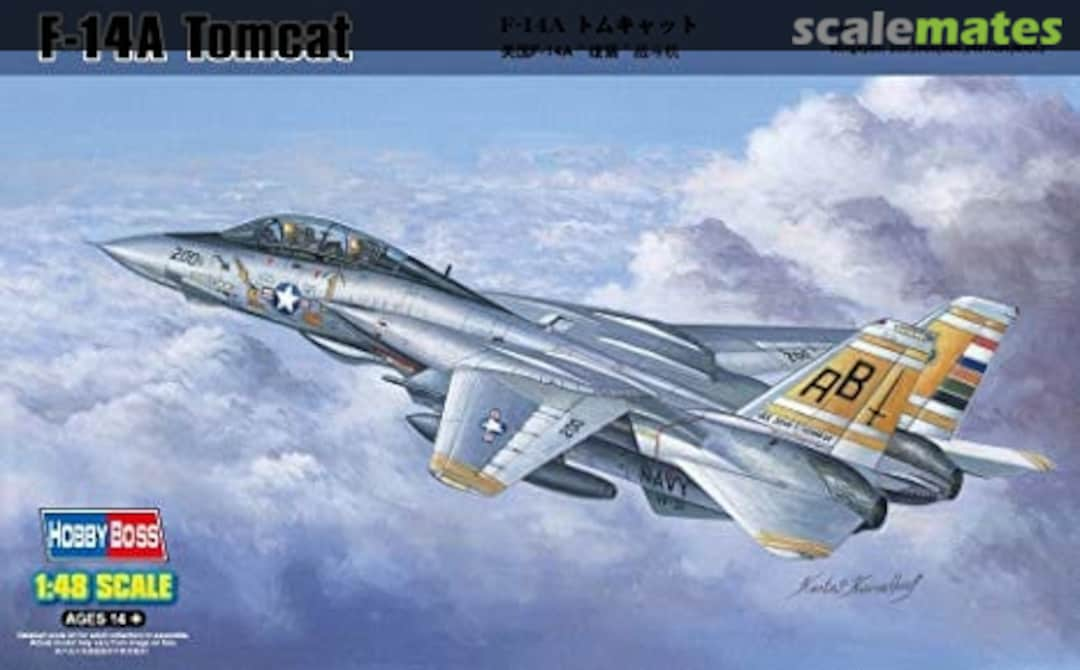 Boxart F-14A Tomcat 80366 HobbyBoss