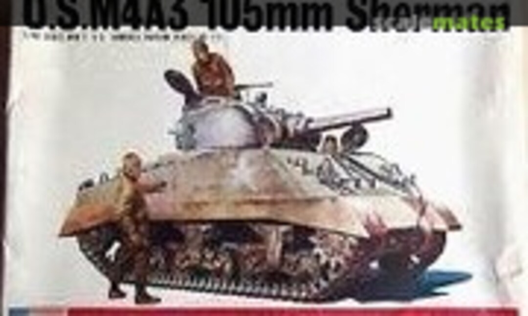 1:48 U.S. M4A3 105mm Sherman (Bandai 8288)