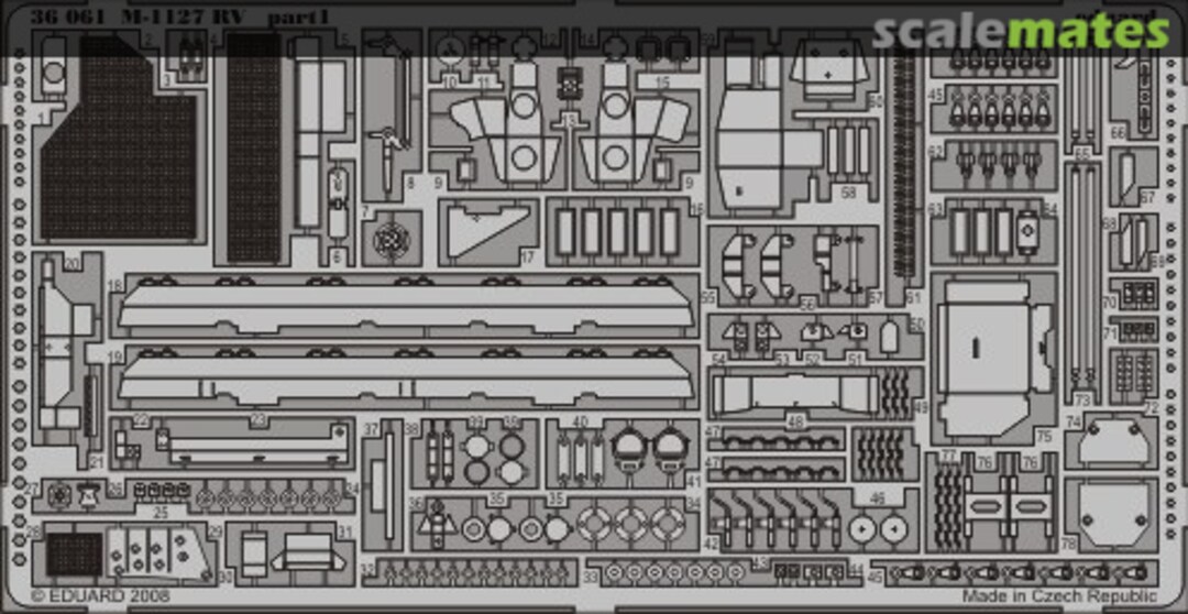 Boxart M-1127 RV 36061 Eduard