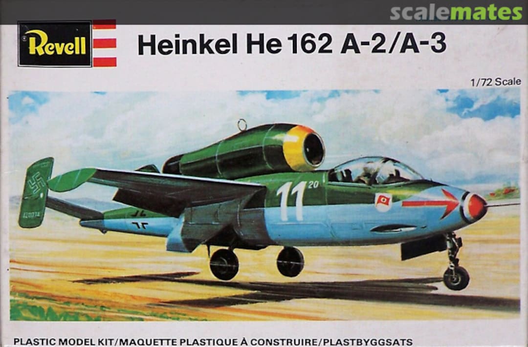 Boxart Heinkel He 162 A-2/A-3 H-80 Revell