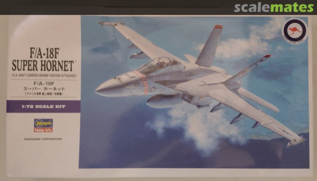 Boxart F/A-18F Super Hornet 00548 (E18) Hasegawa