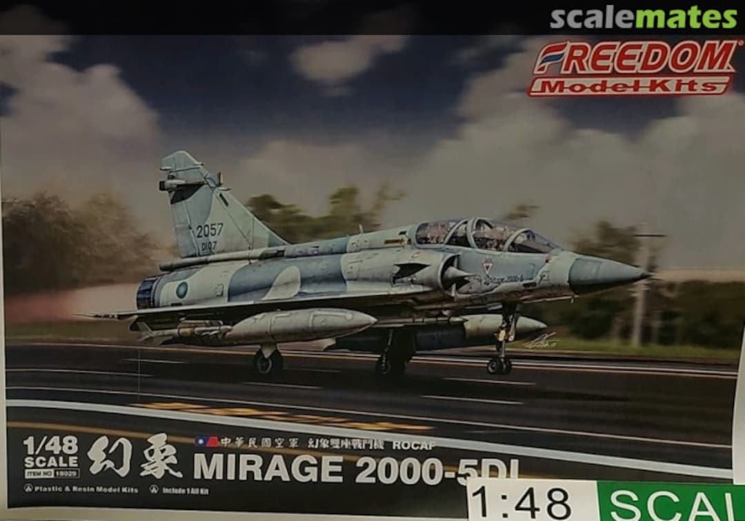 Boxart Dassault Mirage 2000-5DI 18029 Freedom Model Kits