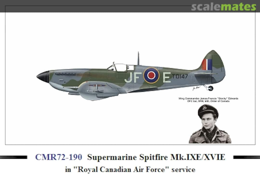 Boxart Supermarine Spitfire Mk.IXE/XVIE CMR72-190 CMR