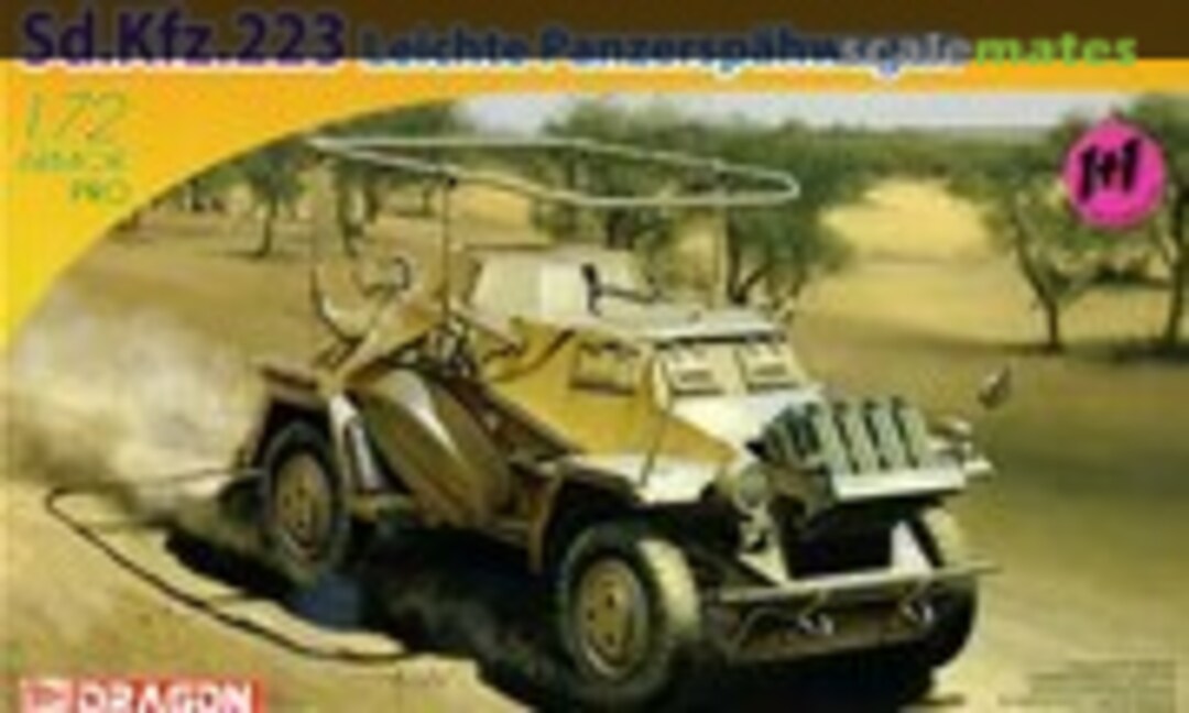 1:72 Sd.Kfz. 223 leichter Panzerspähwagen (Fu) (Dragon 7420)