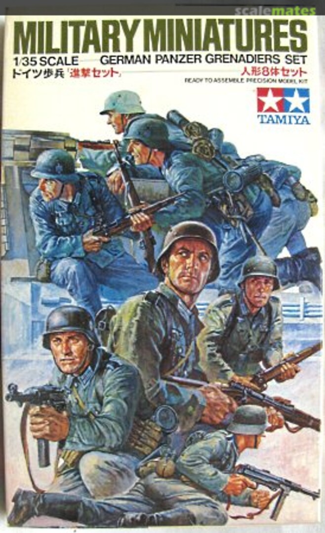 Boxart Panzer Grenadiers Set MM161 Tamiya