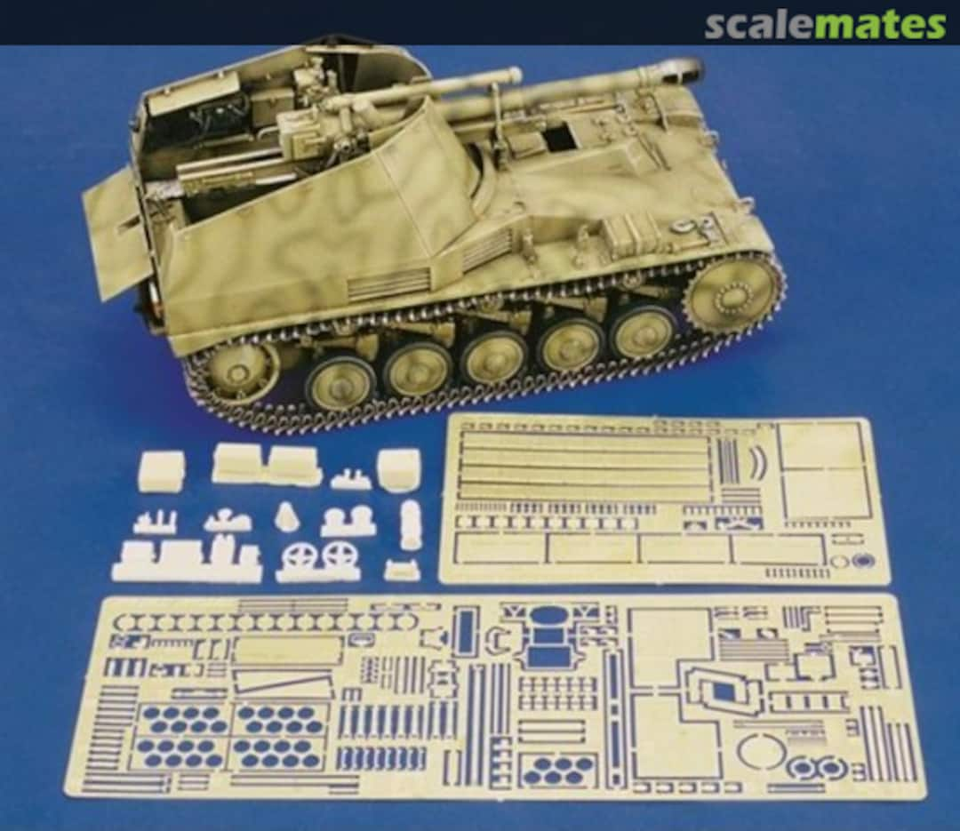 Boxart Wespe Sd. Kfz 124 Part I 135 Royal Model