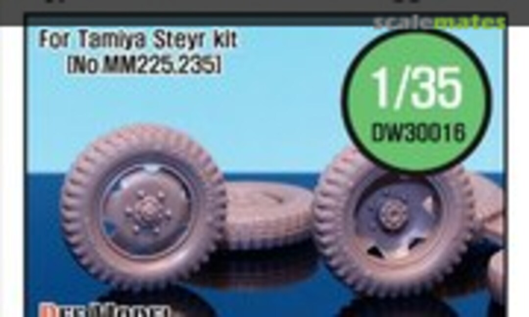 1:35 WW2 WW2 German Steyr 1500A Wheel set (Def.Model DW30016)