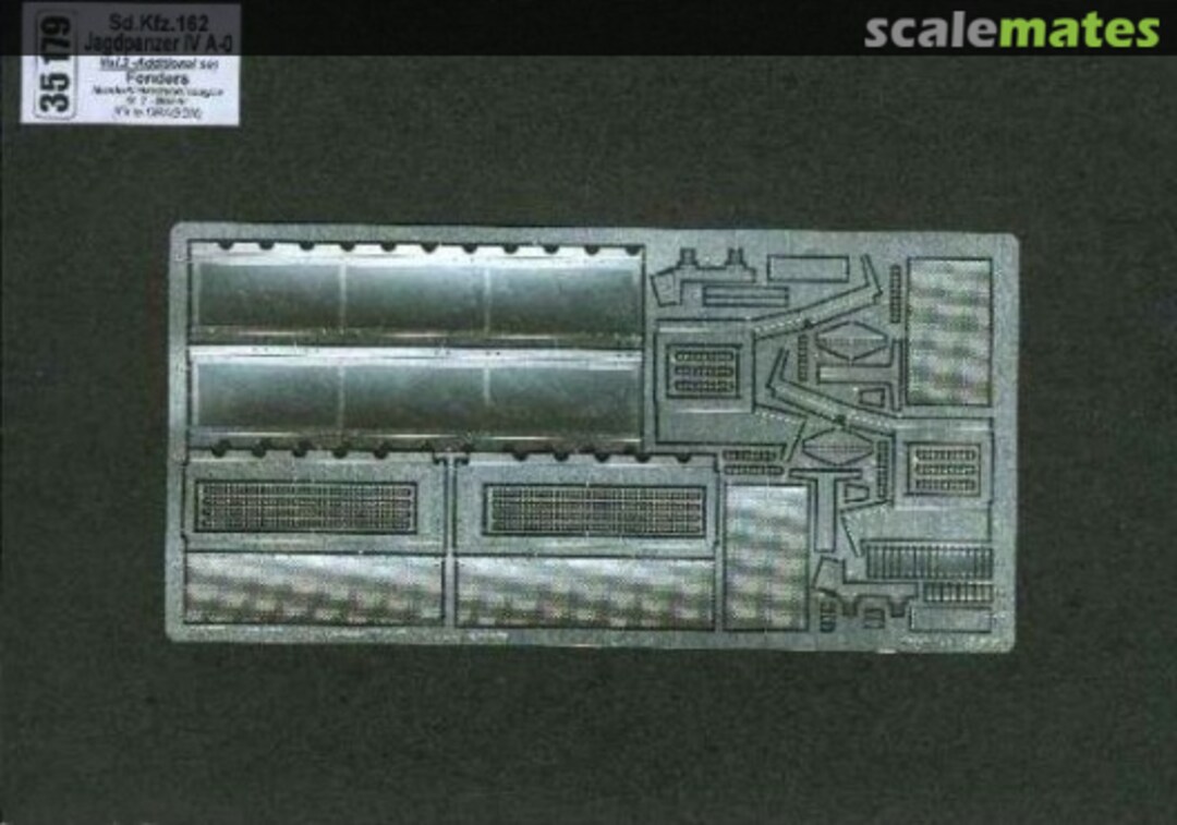 Boxart Jagdpanzer IV A-O; Fenders 35179 Aber