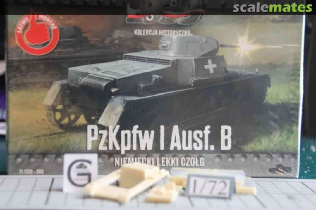 Boxart Pz IB TANQUE DE ENTRENAMIENTO, TRACTOR  PANZER GARAGE