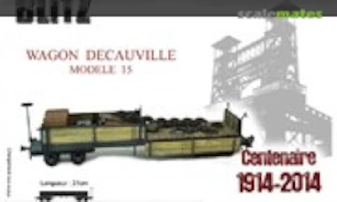 1:35 Decauville wagon model in 1915 (Blitz 35LG 1050)