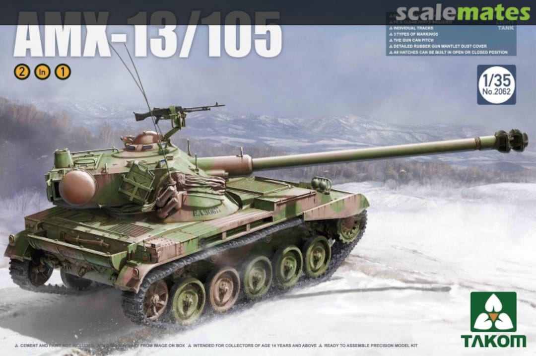 Boxart AMX-13/105 2062 Takom