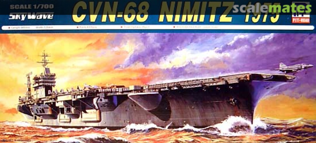 Boxart CVN-68 Nimitz 1975 M30 Pit-Road