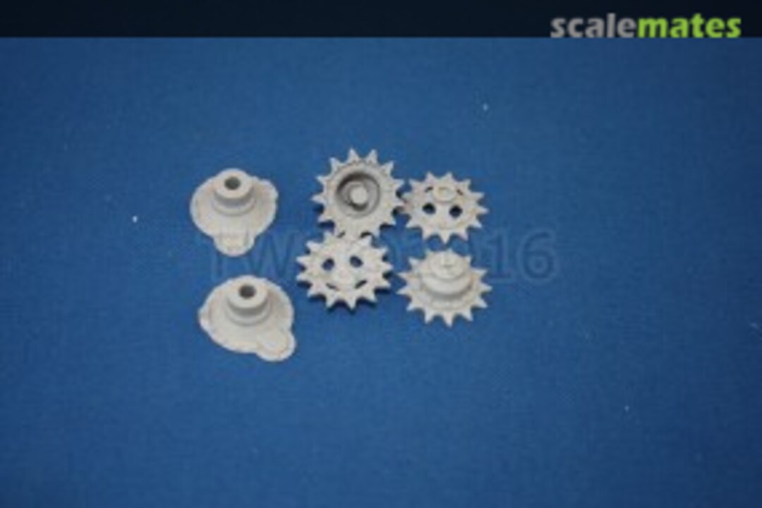 Boxart T-54/55/62 Drive Sprocket Set for OMSh Track TWS355046 Tank Workshop