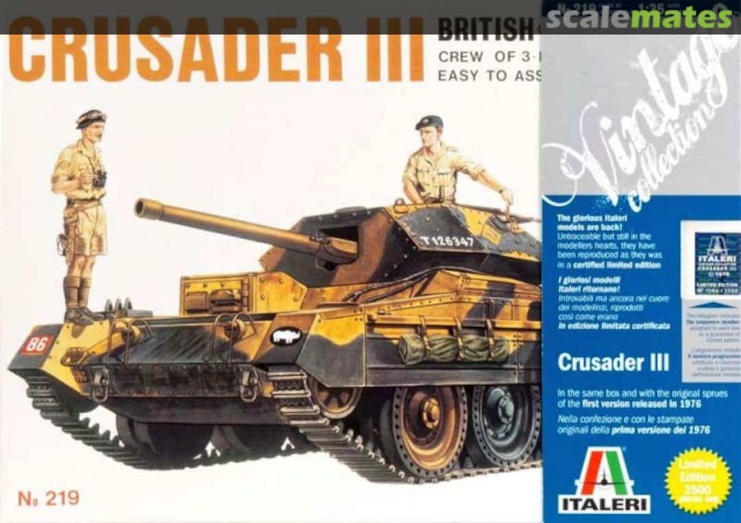 Boxart Crusader III 219 Italeri