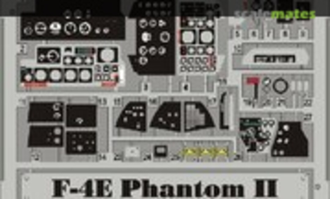 1:32 F-4E Interior set, part 1 (Eduard 32503)