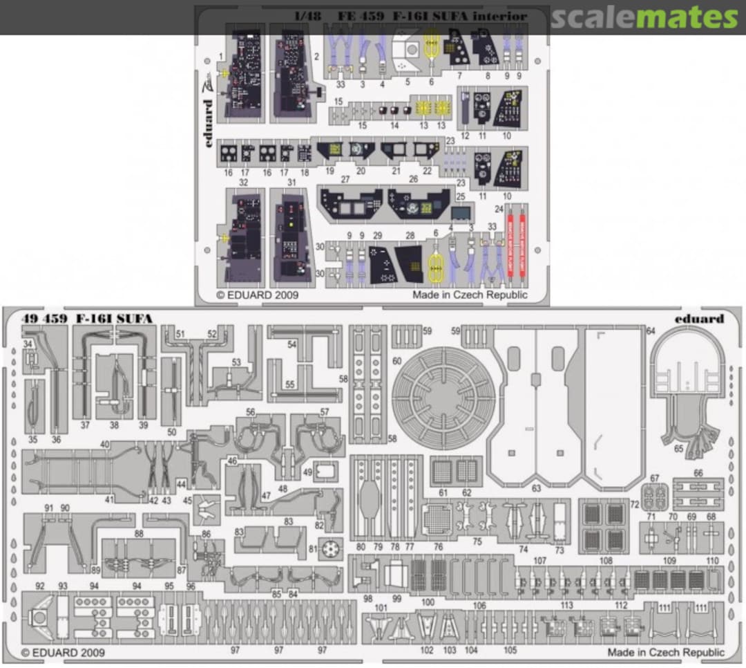 Boxart F-16I SUFA S.A. 49459 Eduard