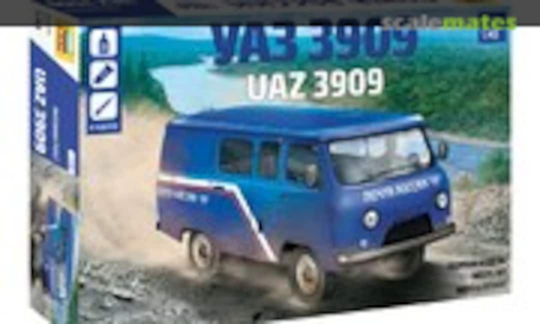 1:43 UAZ 3909 (Zvezda 1126)