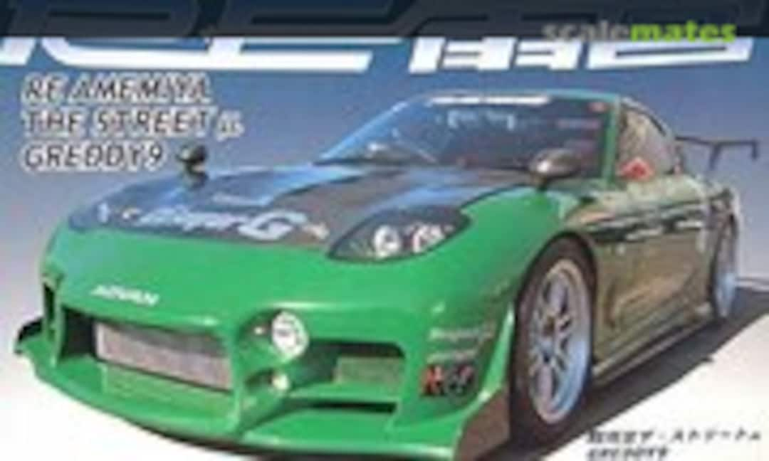 1:24 FD3S Mazda RX-7 RE Amemiya The Street μ Greddy 9 (Fujimi 18704)