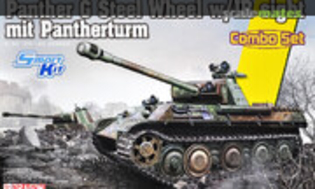 1:35 Panther G Steel Wheel w/IR sight Mit Pantherturm (Dragon 6941)