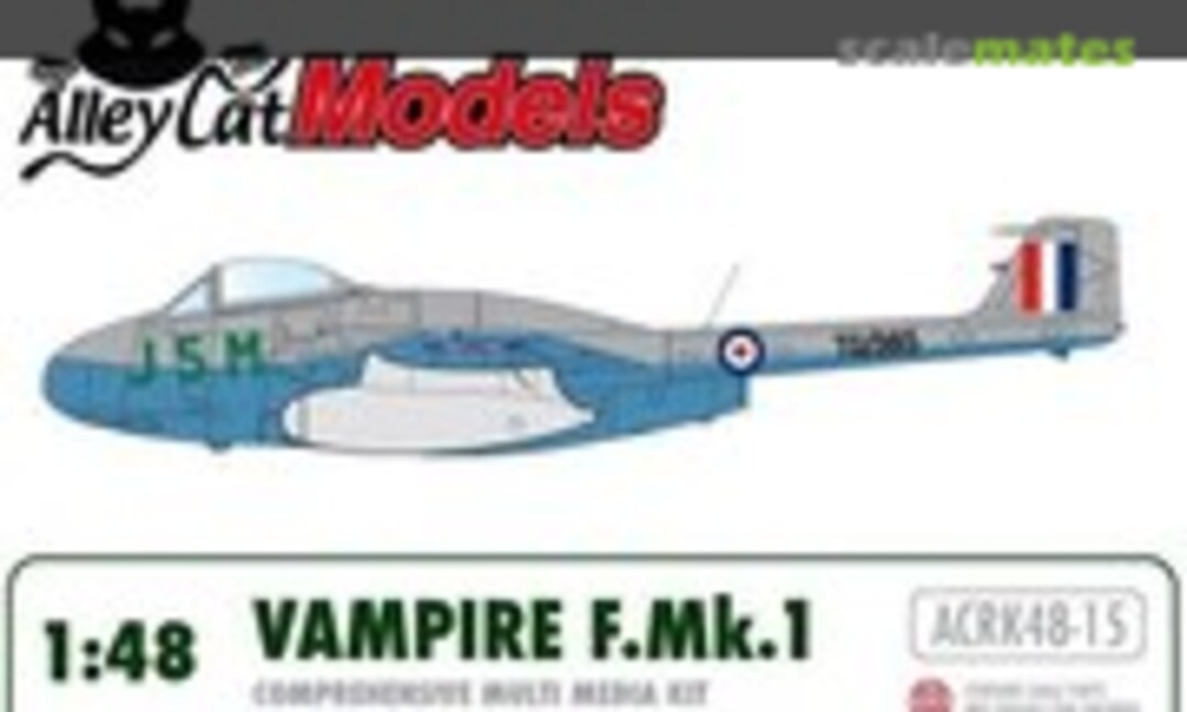 1:48 De Havilland Vampire F.Mk.1 (Alley Cat ACRK48-15)