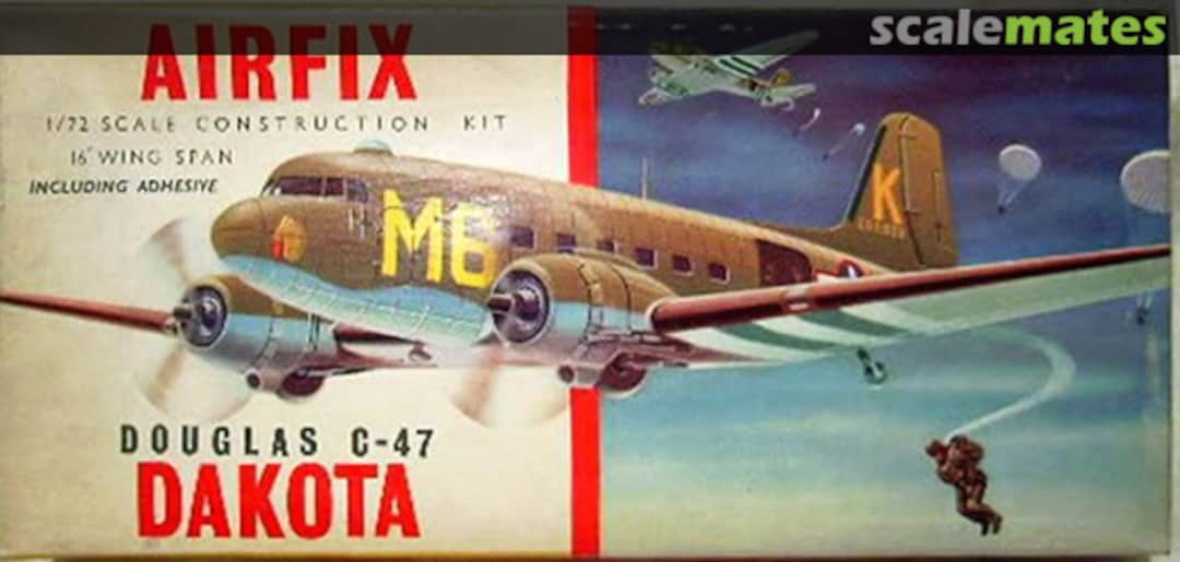 Boxart Douglas C-47 Dakota 483 Airfix