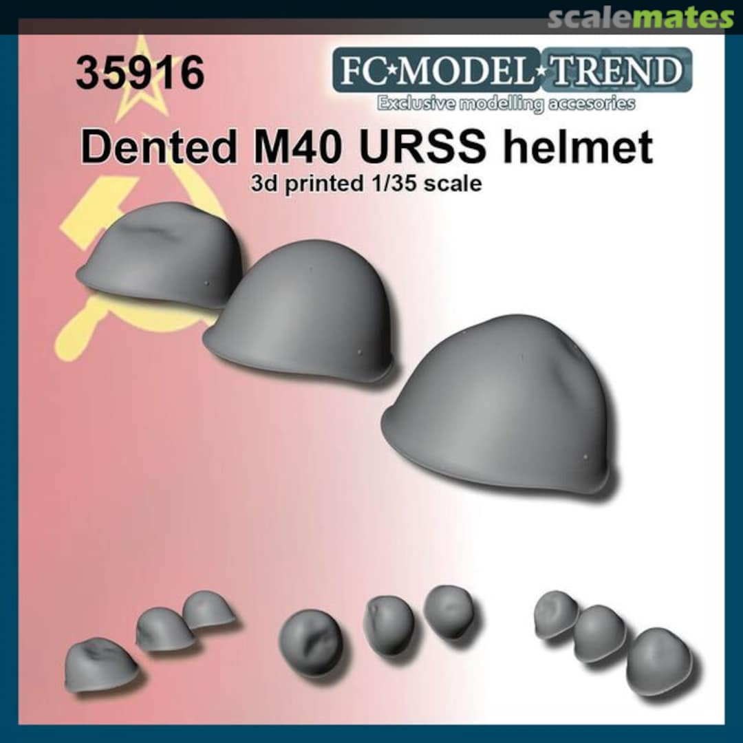 Boxart Dented M40 USSR Helmets 35916 FC Model Trend