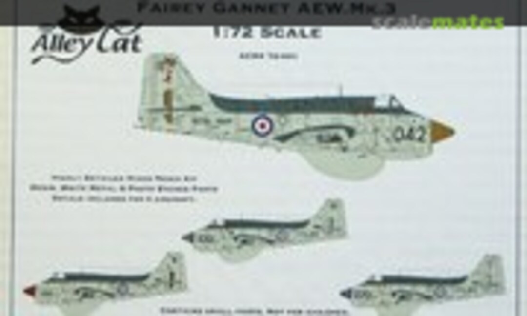 1:72 Fairey Gannet AEW.Mk.3 (Alley Cat ACRK72001)