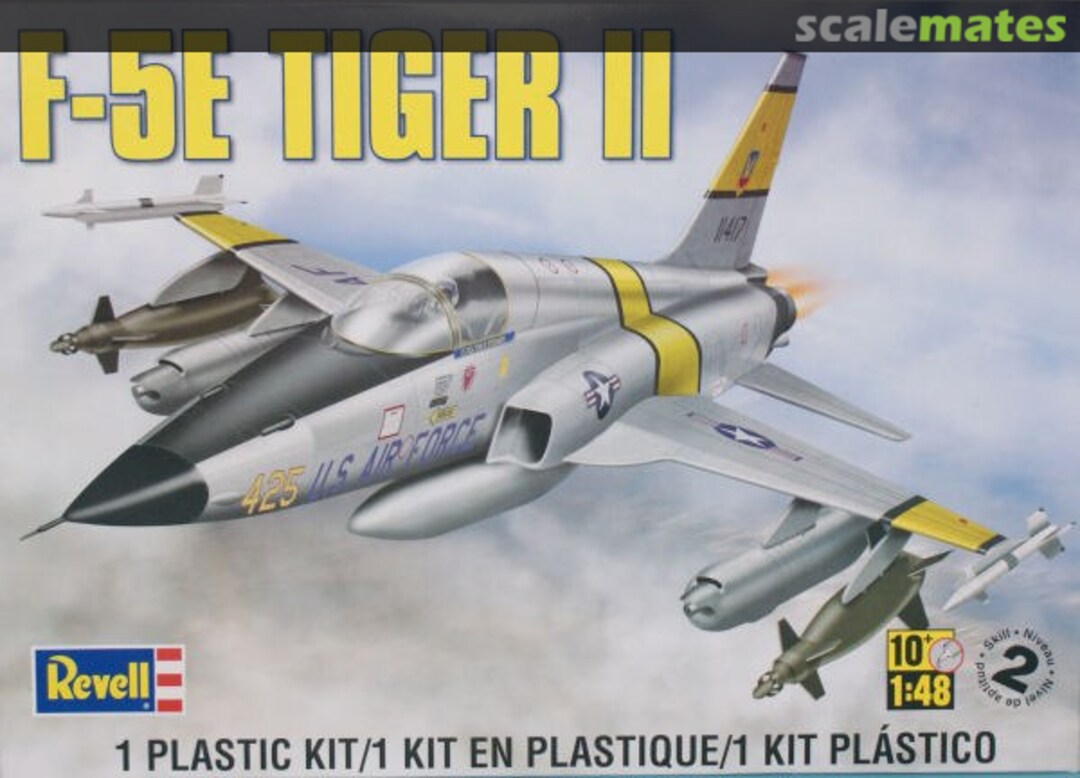 Boxart F-5E Tiger II 85-5318 Revell