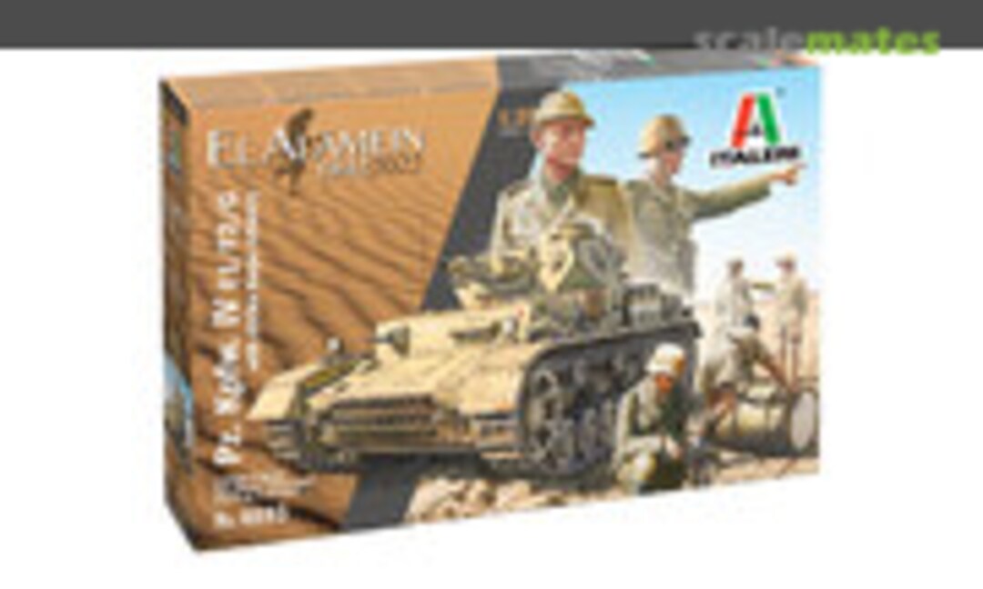 1:35 Ausf. F1/F2/G WITH AFRIKA KORPS [6593] (Italeri 6593)