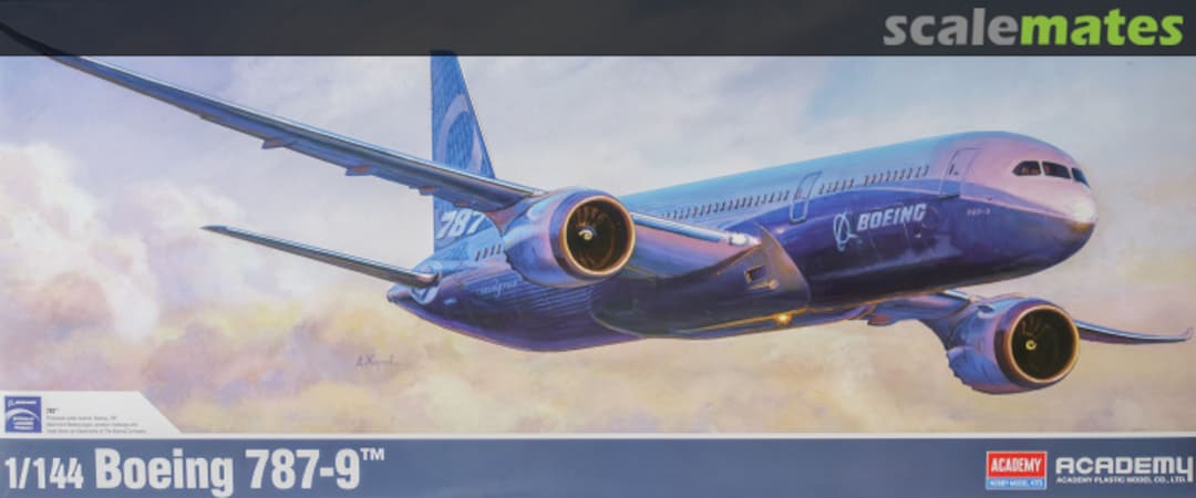 Boxart Boeing 787-9 12649E Academy