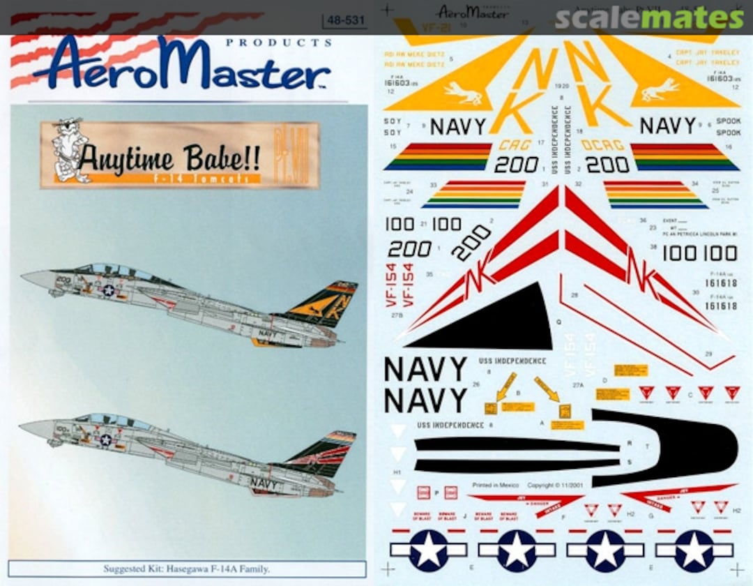 Boxart Anytime Babe!! Pt. VII 48-531 AeroMaster