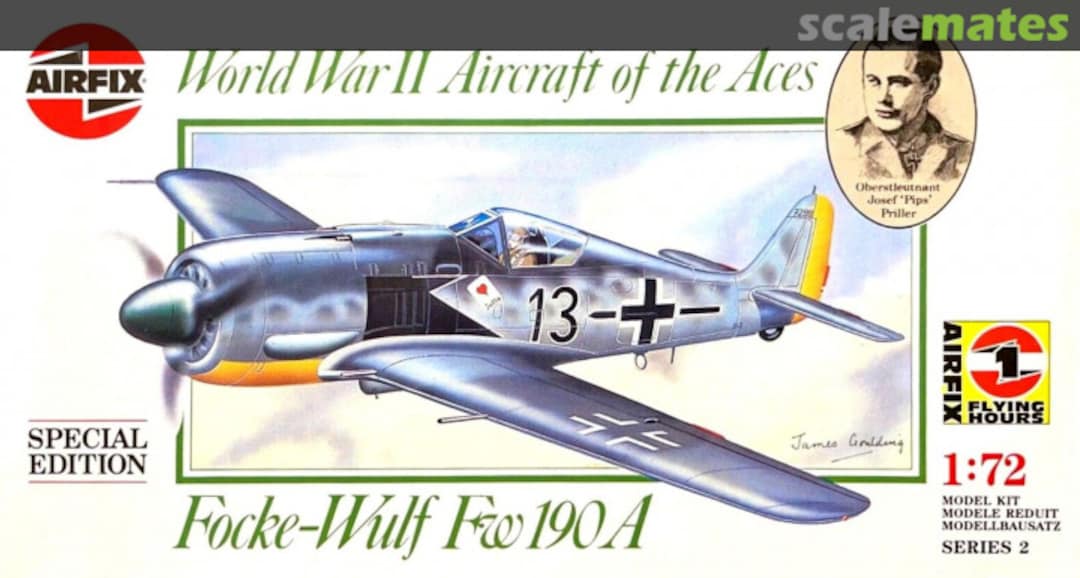 Boxart Focke-Wulf FW 190A 02085 Airfix