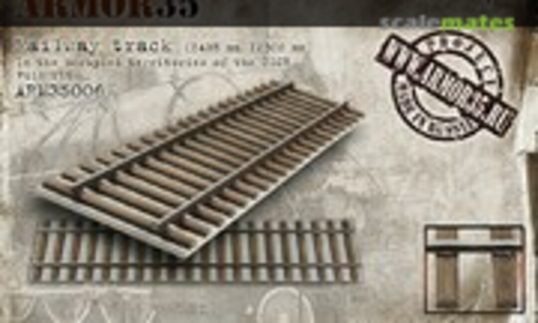 Railway Track (1435mm,12500mm) -Full Kit- (Armor35 ARM35006)