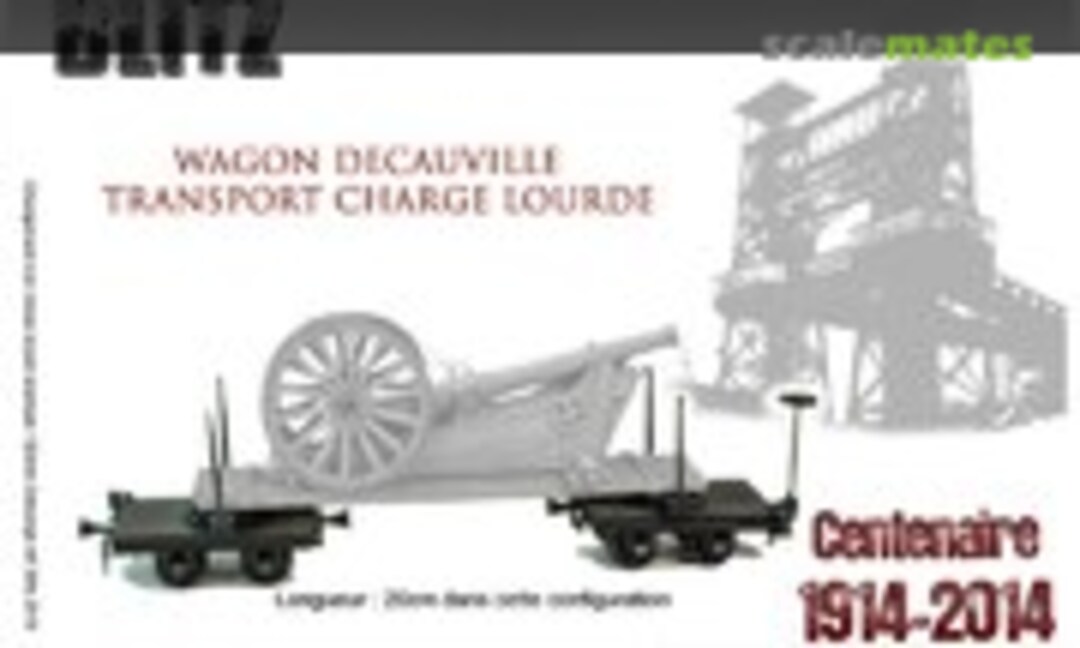 1:35 Decauville wagon &quot;Carrying heavy load&quot; (Blitz 35LG 1051)