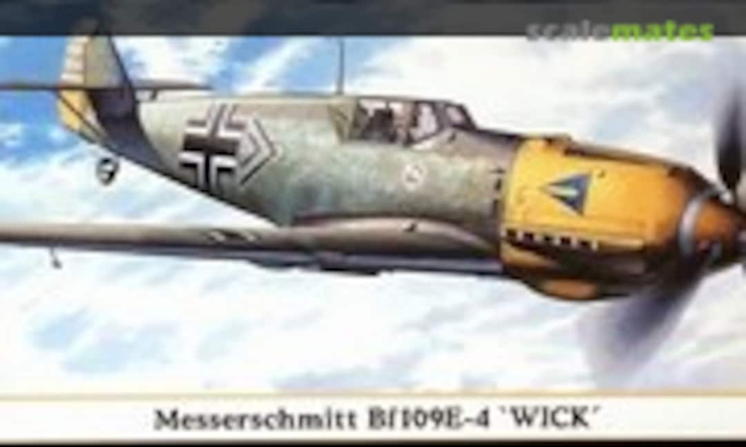 1:72 Messerschmitt Bf109E-4 'Wick' (Hasegawa 00263)