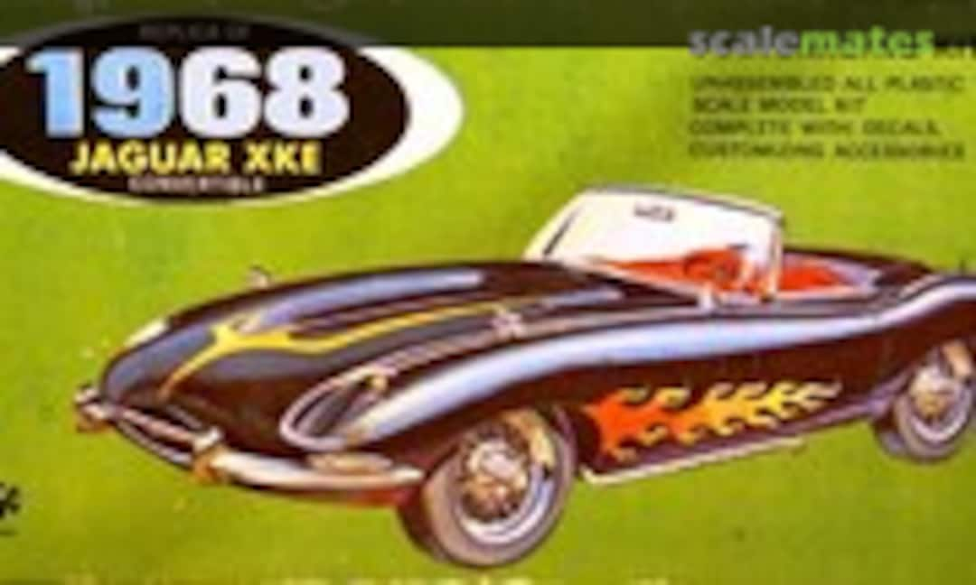 1:32 1968 Jaguar XKE Convertible (Palmer Plastics 68xx-55)