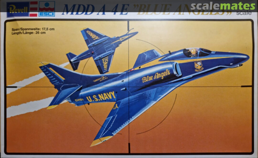 Boxart MDD A-4E Blue Angels H-2281 Revell/ESCI