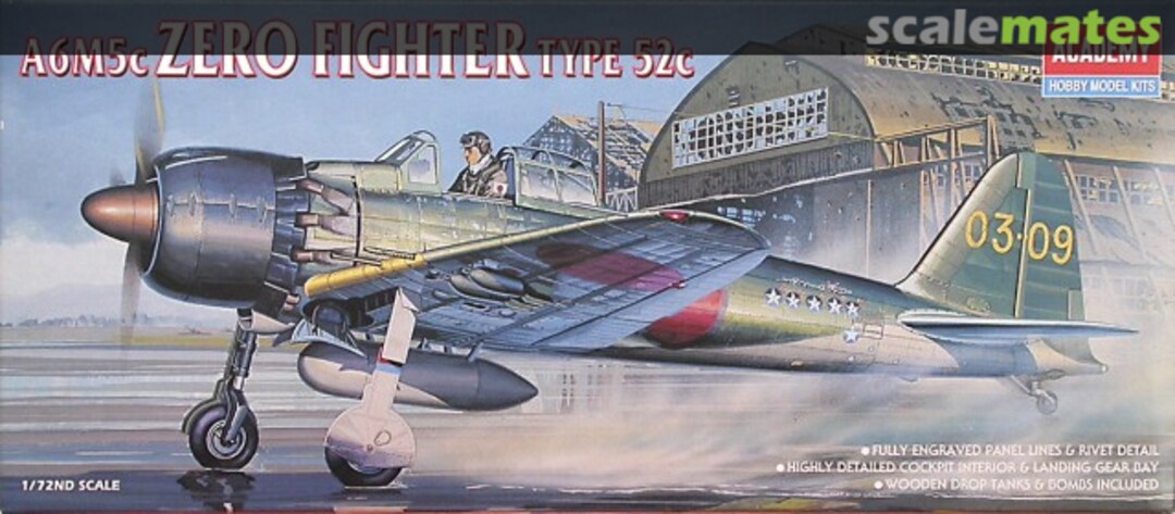 Boxart A6M5c Zero Fighter Type 52c 2176 Academy