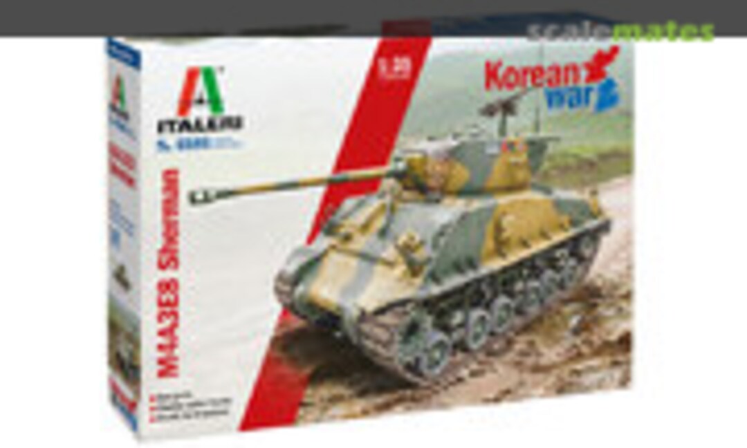 1:35 M4A3E8 Sherman (Italeri 6586)