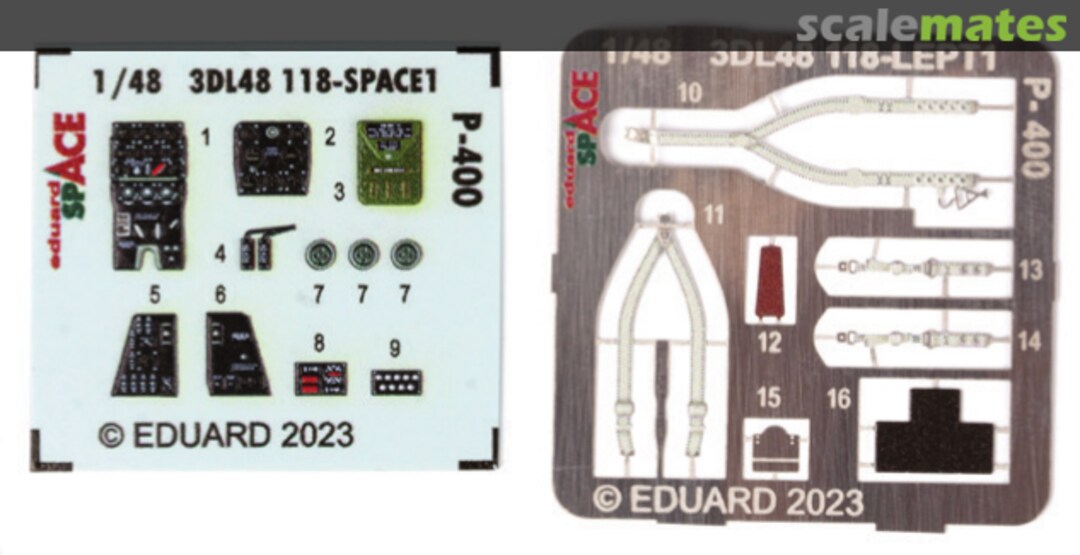 Boxart P-400 3DL48118 Eduard