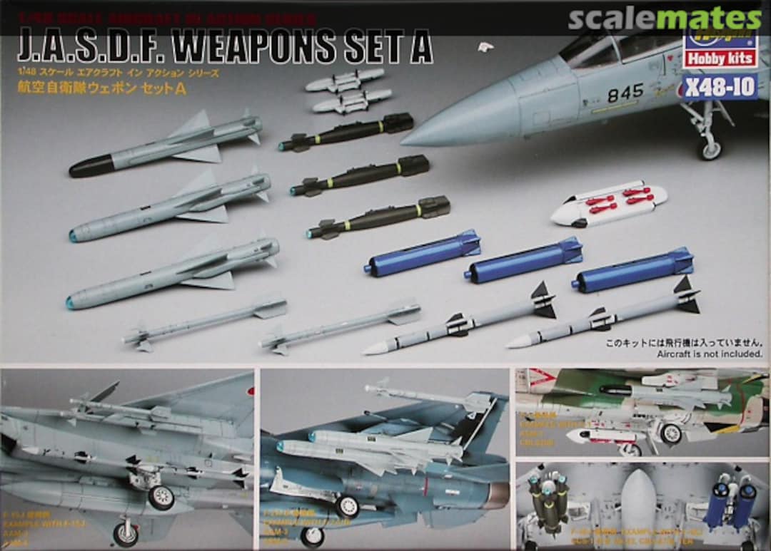 Boxart J.A.S.D.F. Weapons Set A 36010-1500 Hasegawa