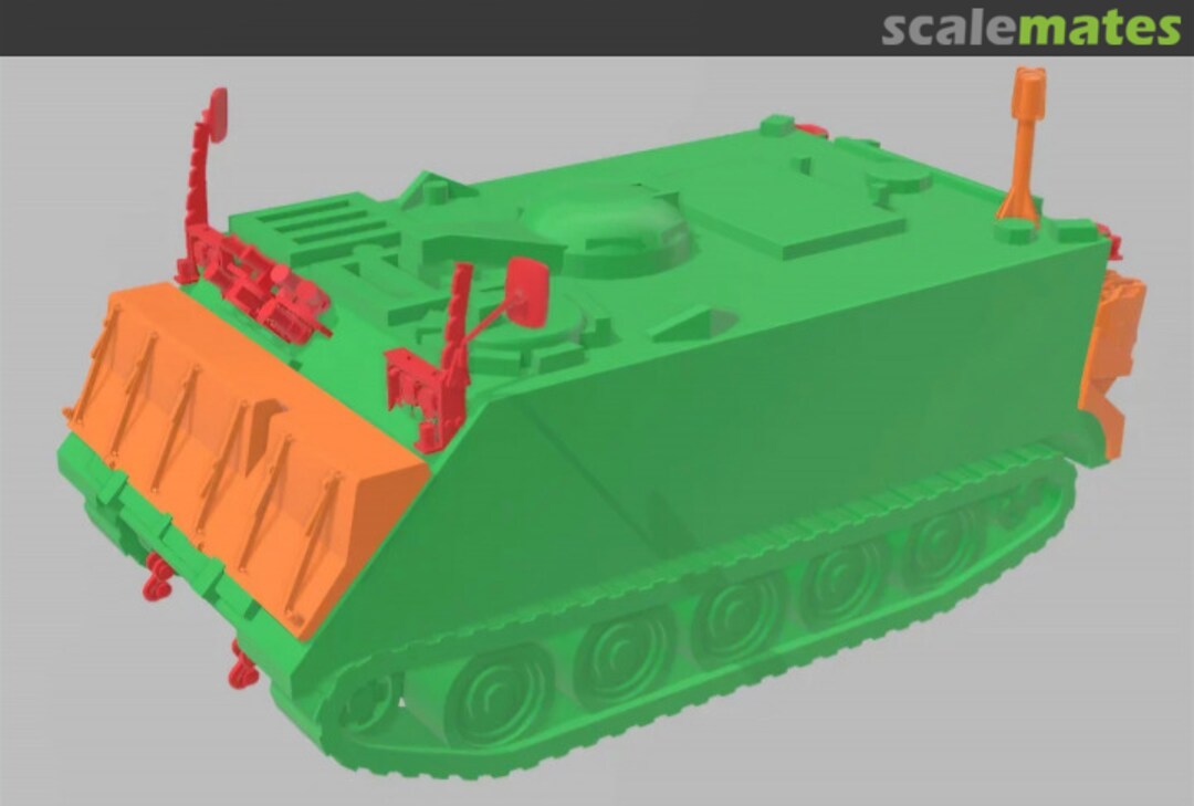 Boxart M113A1-B-AMB M113A1-B-AMB Sylly's Mini Models