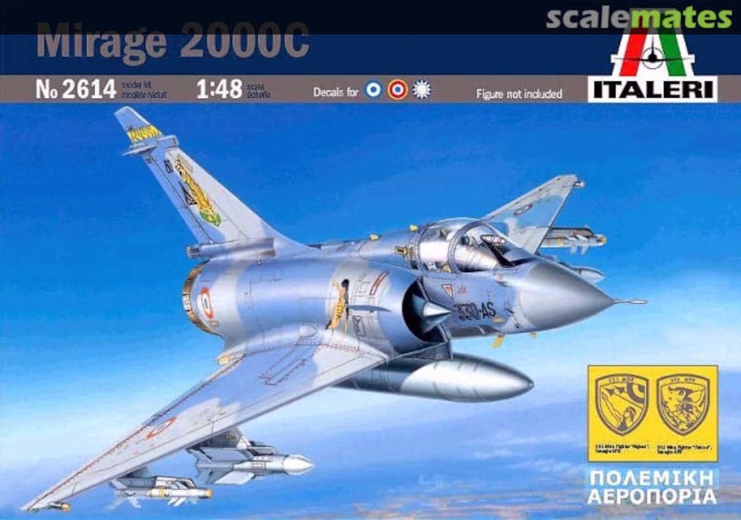 Boxart Mirage 2000C 2614 Italeri